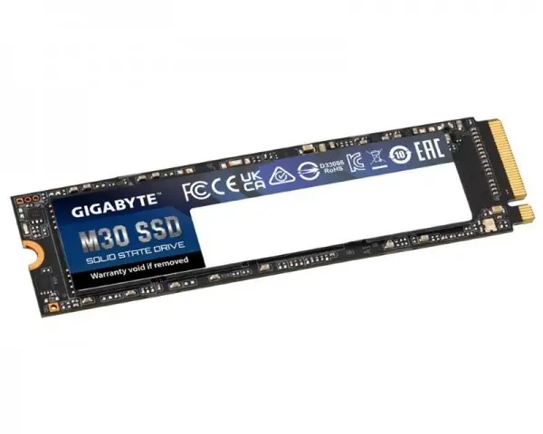GIGABYTE 512GB M.2 PCIe Gen3 x4 NVMe M30 SSD GP-GM30512G-G