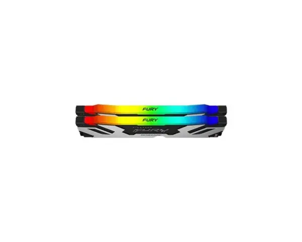 KINGSTON DIMM DDR5 64GB (2x32GB kit) 6000MTs KF560C32RSAK2-64 FURY Renegade Silver RGB