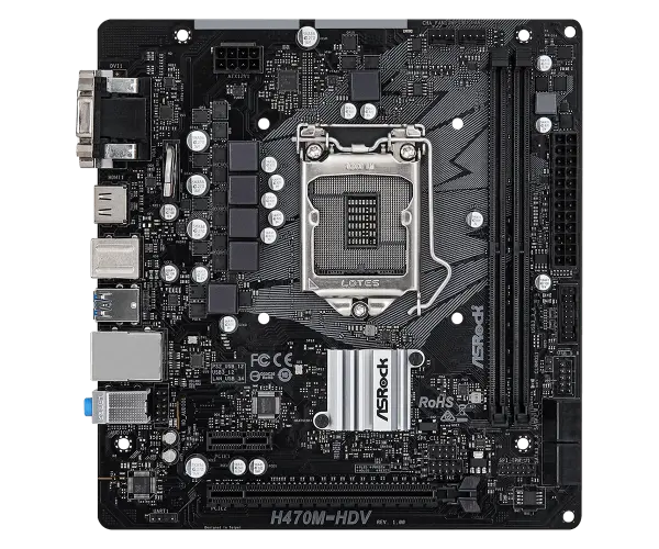 MB 1200 ASRock H470M-HDV 90-MXBG50-A0UAYZ