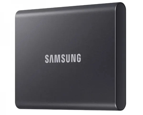 SAMSUNG Portable T7 500GB sivi eksterni SSD MU-PC500T