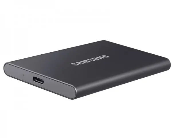 SAMSUNG Portable T7 500GB sivi eksterni SSD MU-PC500T