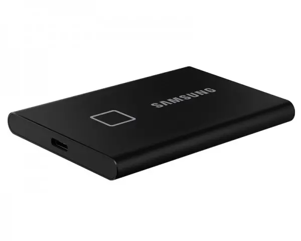 SAMSUNG Portable T7 Touch 500GB crni eksterni SSD MU-PC500K