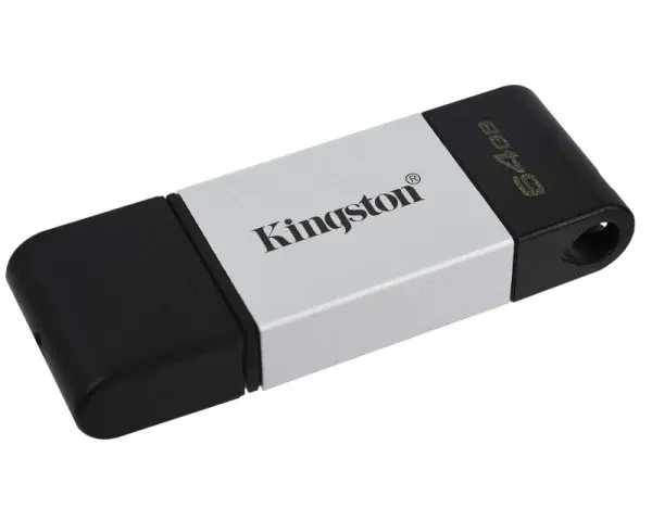 KINGSTON 64GB DataTraveler 80 USB-C 3.2 flash DT8064GB