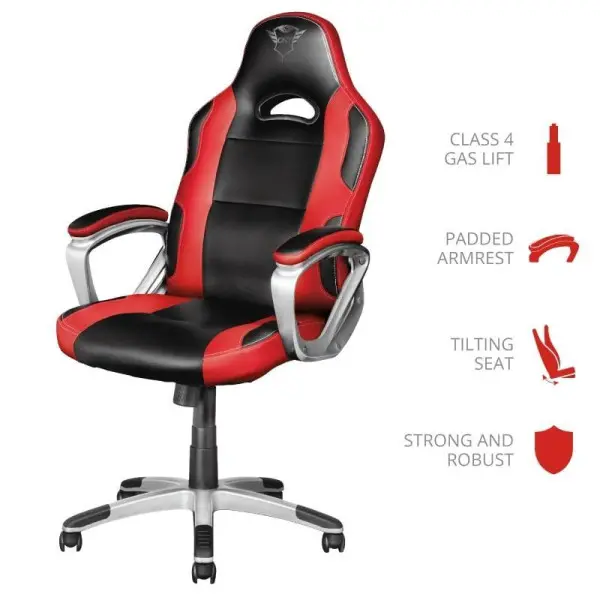Trust GXT 705R Ryon GAMING CHAIR - Red (22256)