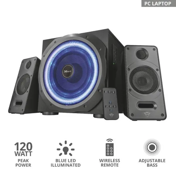 Trust GXT 688 TORRO 2.1 SPEAKER 120W (23043)