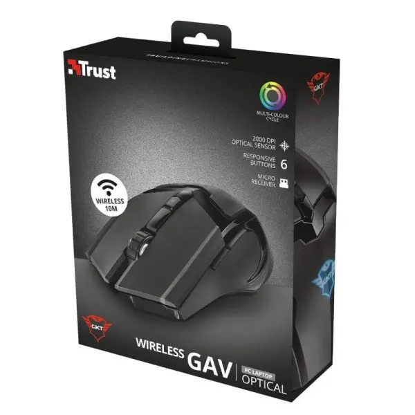 Trust GXT 103 GAV WIRELESS GAMING MOUSE (23213)