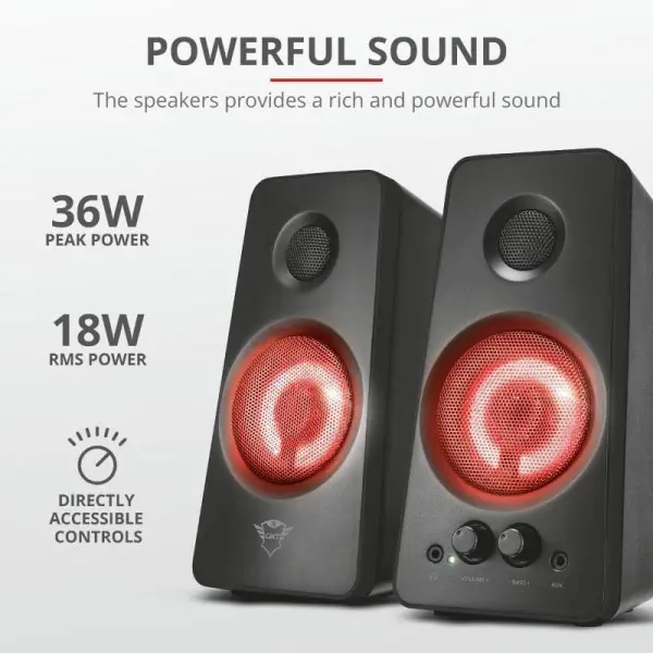 Trust GXT 608 TYTAN ILUMINATED 2.0 SPEAKER SET 36W (21202)