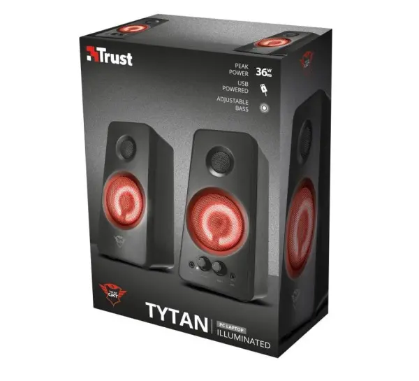 Trust GXT 608 TYTAN ILUMINATED 2.0 SPEAKER SET 36W (21202)