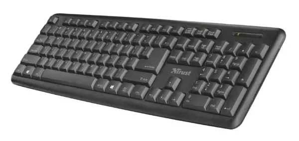 Trust ZIVA KEYBOARD US -Black (21513)
