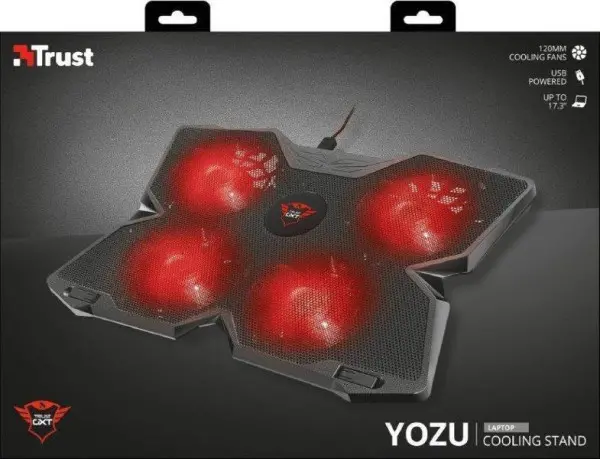 Hladnjak za laptop TRUST GXT278 YOZU 17,3''crna' ( '20817' ) 