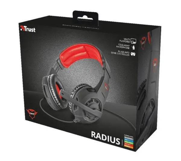 Slušalice TRUST GXT 310 Radius žične3.5mmgamingcrno crvena' ( '21187' ) 