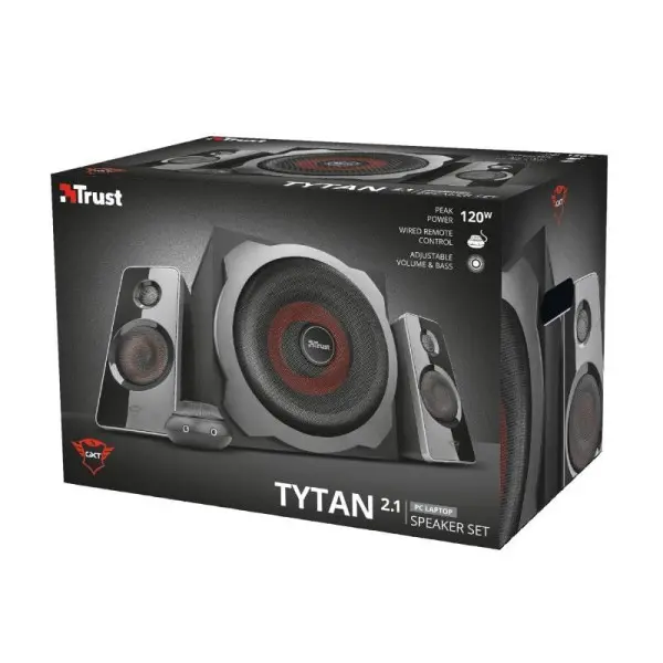 Zvučnik TRUST GXT 38 2.1120W(60W RMS)Ultimate Bassgamingcrna' ( '19023' )