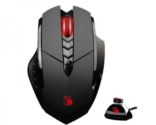 A4 TECH R70 Bloody Gaming Wireless Optical USB crni miš