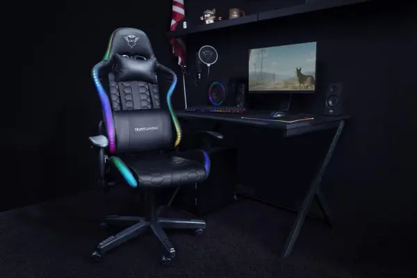 Stolica TRUST GXT 716 RIZZA gamingRGB LEDcrna' ( '23845' ) 