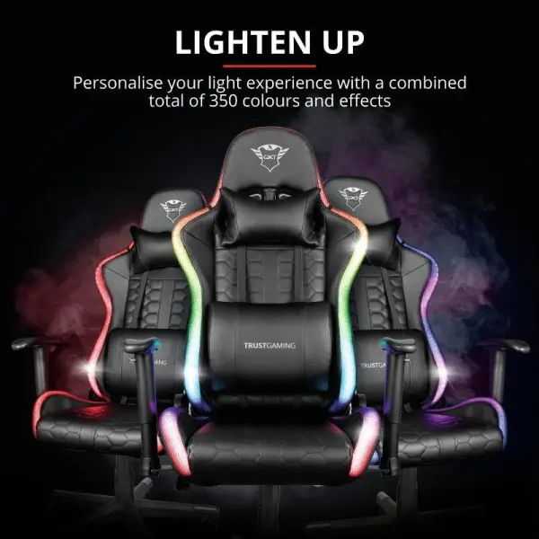Stolica TRUST GXT 716 RIZZA gamingRGB LEDcrna' ( '23845' ) 