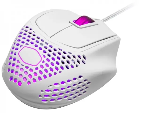 COOLER MASTER MM720 beli miš (MM-720-WWOL1)