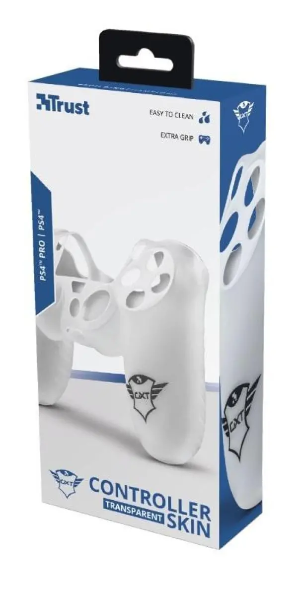 GXT 744T Controler Rubber Skin Transparent PS4