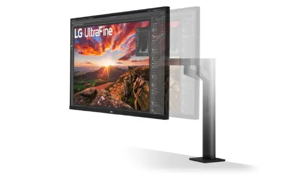 31,5” Ergo IPS 4K UHD 3840x2160@60Hz, 16:9, 1000:1, 5ms, 350 cd/m?, 178°/178°, 2 HDMI, 1 DisplayPort, 1 USB-C, 2 USB 3.0, 5Wx2 speakers, AM