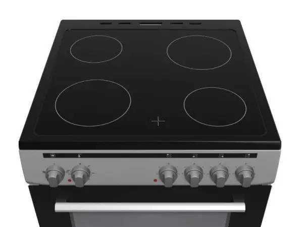 UNION sporet ker W-60.0S Silv. (W-60.0S)