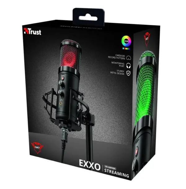 Mikrofon TRUST GXT 256 EXXO USBstreamingcrna' ( '23510' ) 