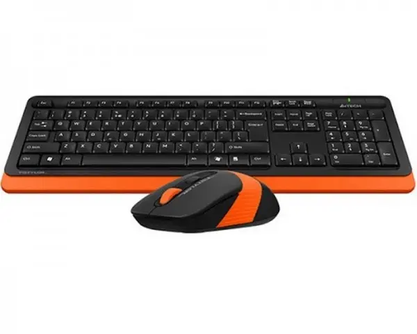 A4 TECH FG1010 FSTYLER Wireless Combo USB US narandžasti set