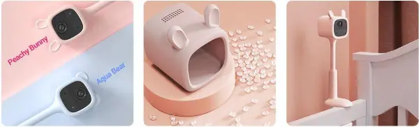EZVIZ kamera CS-BM1 Baby roze (303102449)