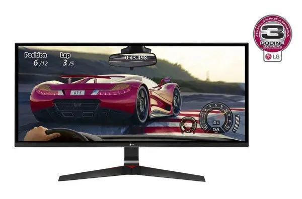 Monitor 34'' LG 34UM69G-B Wide 2560x10801msIPSHDMIDPType CZvučnici