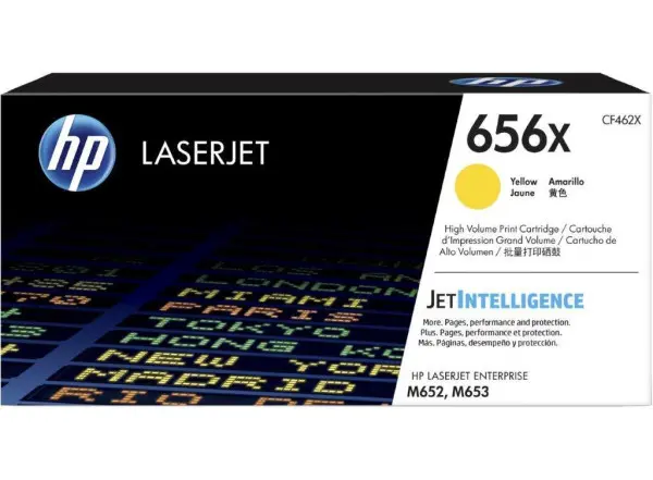 HP Toner 656X Yellow (CF462X)
