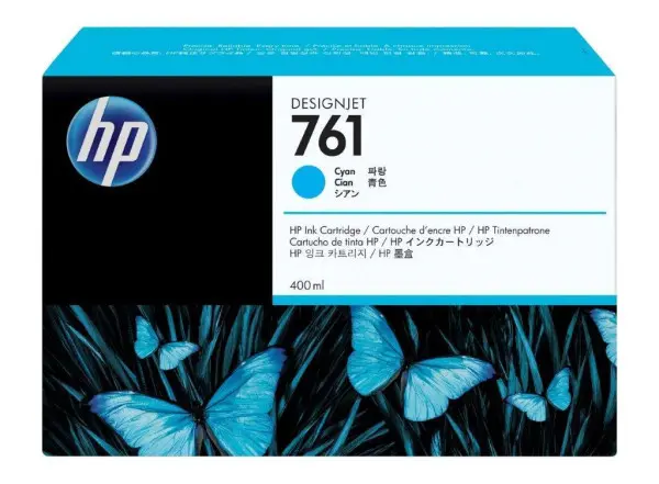HP Kertridz No.761 Cyan 400m (CM994A)