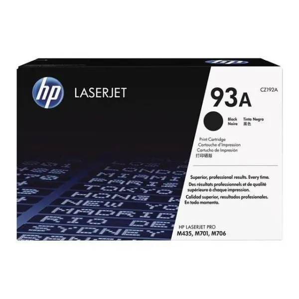 HP Toner 93A  Black (CZ192A)