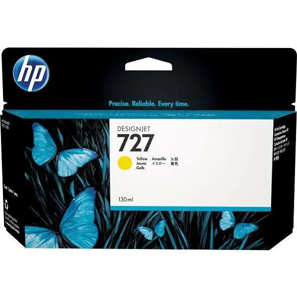 HP Kertridz No.727 Yellow (F9J78A)
