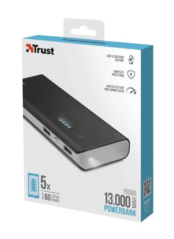 Trust PRIMO POWERBANK 13000 mAh (21689)