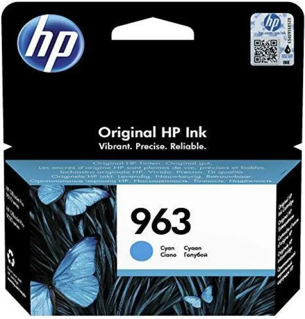 HP Kertridz No.963 Cyan (3JA23AE)