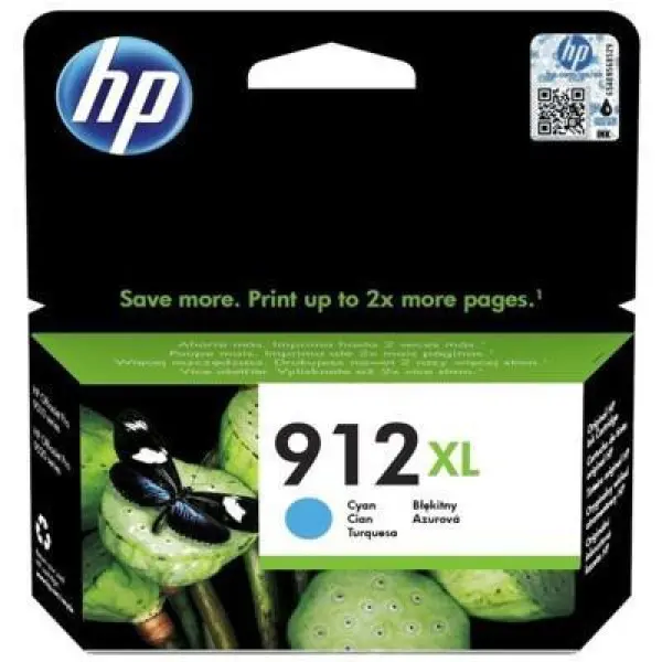 HP Kertridz No.912XL Cyan (3YL81AE)