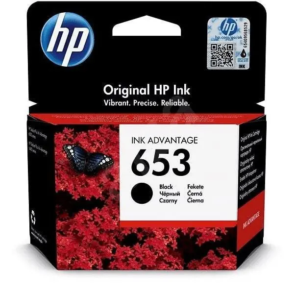 HP Kertridz No.653 black (3YM75AE)