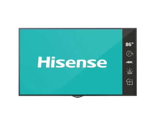 HISENSE 86” 86BM66AE 4K UHD Digital Signage Display - 247 Operation