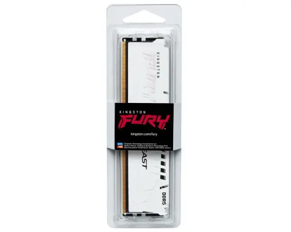 KINGSTON DIMM DDR5 32GB 5200MTs KF552C36BWE-32 Fury Beast White Expo