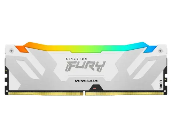 KINGSTON DIMM DDR5 16GB 7200MTs KF572C38RWA-16 Fury Renegade RGB White