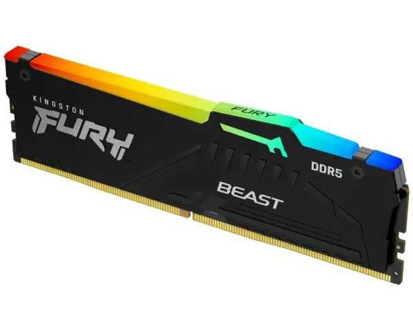 KINGSTON DIMM DDR5 32GB 5600MTs KF556C36BBEA-32 Fury Beast RGB EXPO