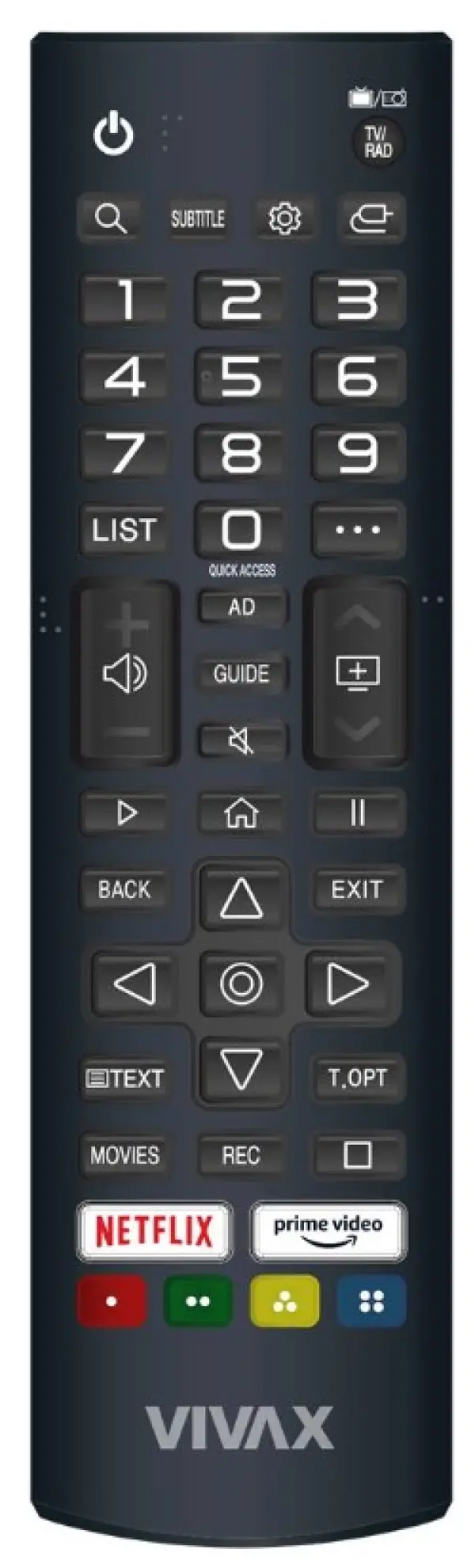 VIVAX IMAGO LEDTV-43S60WO SMATR 3in/109cm, DVB-T2/C/S2, 1920 X 1080 FULL HD, HDMI, USB