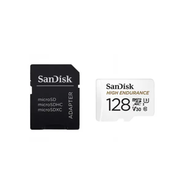 Mem. Kartica SanDisk SDHC 128GB micro 100MB/s 40MB/s Class 10 U3/V30 + SD Adapter