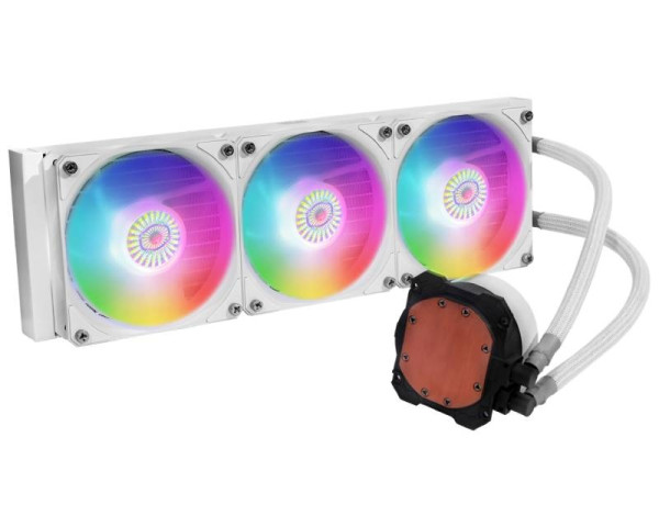 COOLER MASTER MasterLiquid ML360L ARGB V2 vodeno hlađenje belo (MLW-D36M-A18PW-RW)