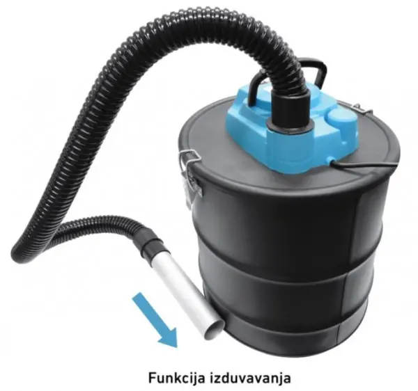 Usisivac za pepeo UP7110-20, 1000W, 20L, kabl 2m
