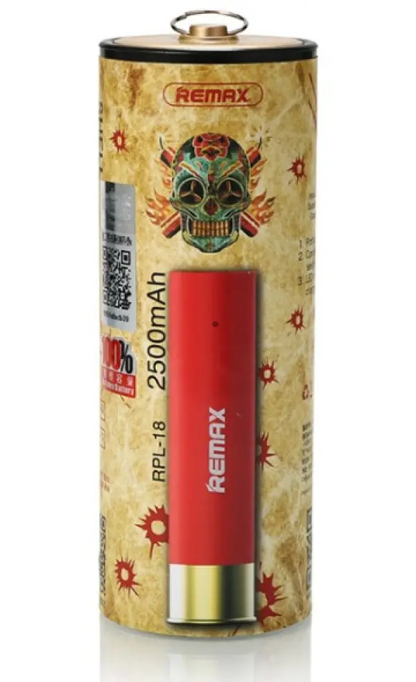 Power Bank REMAX Shell RPL-18 2.500 mAh crna.