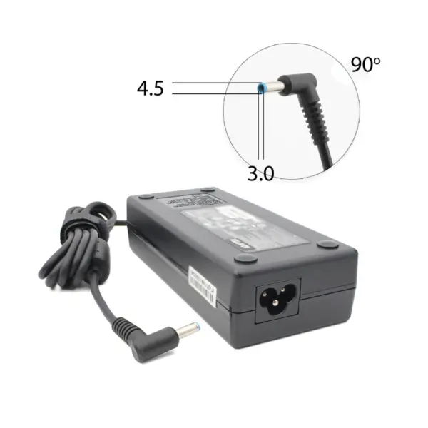 Punjac za laptop HP 19.5V 6.15A (4.5*3.0) ugao 90 HQ (2)