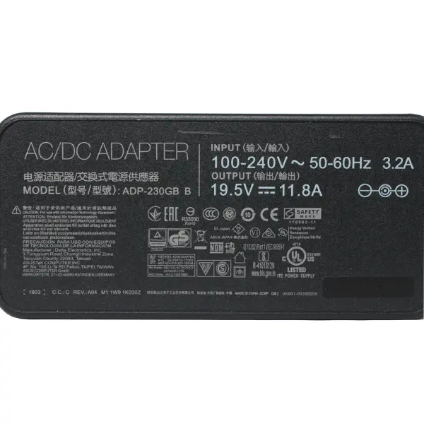 Punjac za laptop Asus 19.5V 11.8A (6.0*3.7) (2)