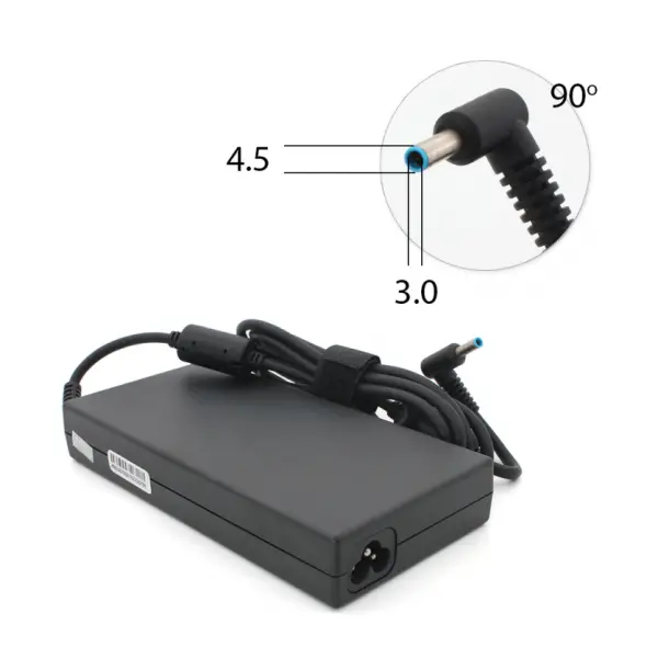 Punjac za laptop HP 19.5V 7.7A (4.5*3.0) ugao 90 HQ (3)