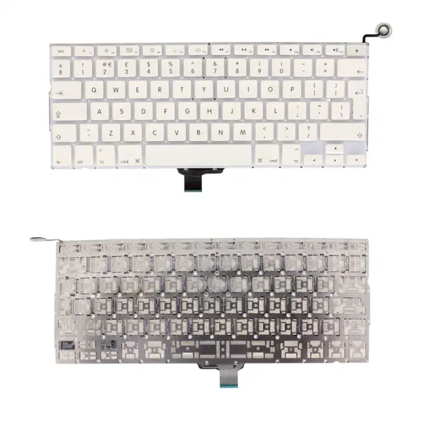 Tastatura za laptop Apple Macbook A1342 UK bela (2)