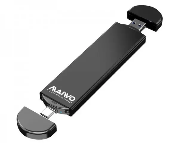 MAIWO Eksterno kućište za USB 3.0 A3.1 tip CUSB A na B+M key M.2 K1683L