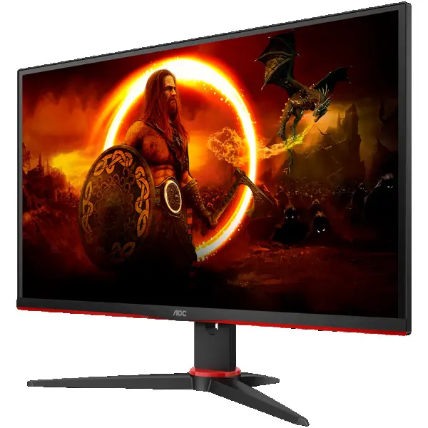 AOC Monitor LED 27G2SAEBK 27'' VA 1920x1080 at 165HZ 3000:1, 1ms, Freesync Premium, VGA, HDMI, DP, 3y ( 27G2SAEBK ) 
